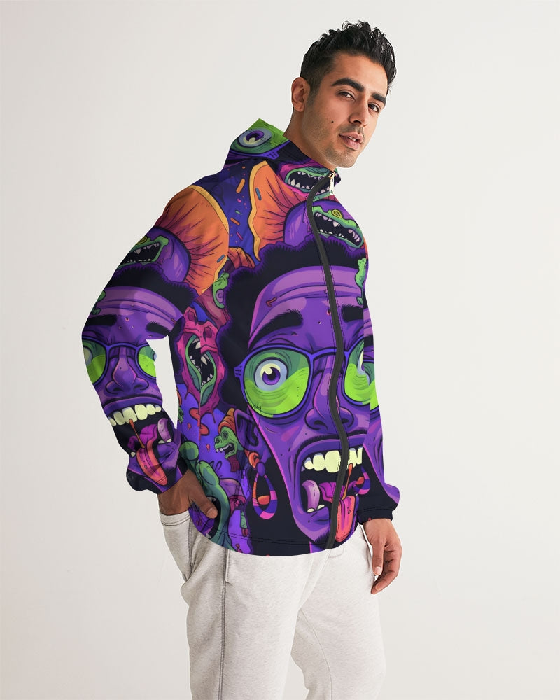 Purple Verse Men's Windbreaker