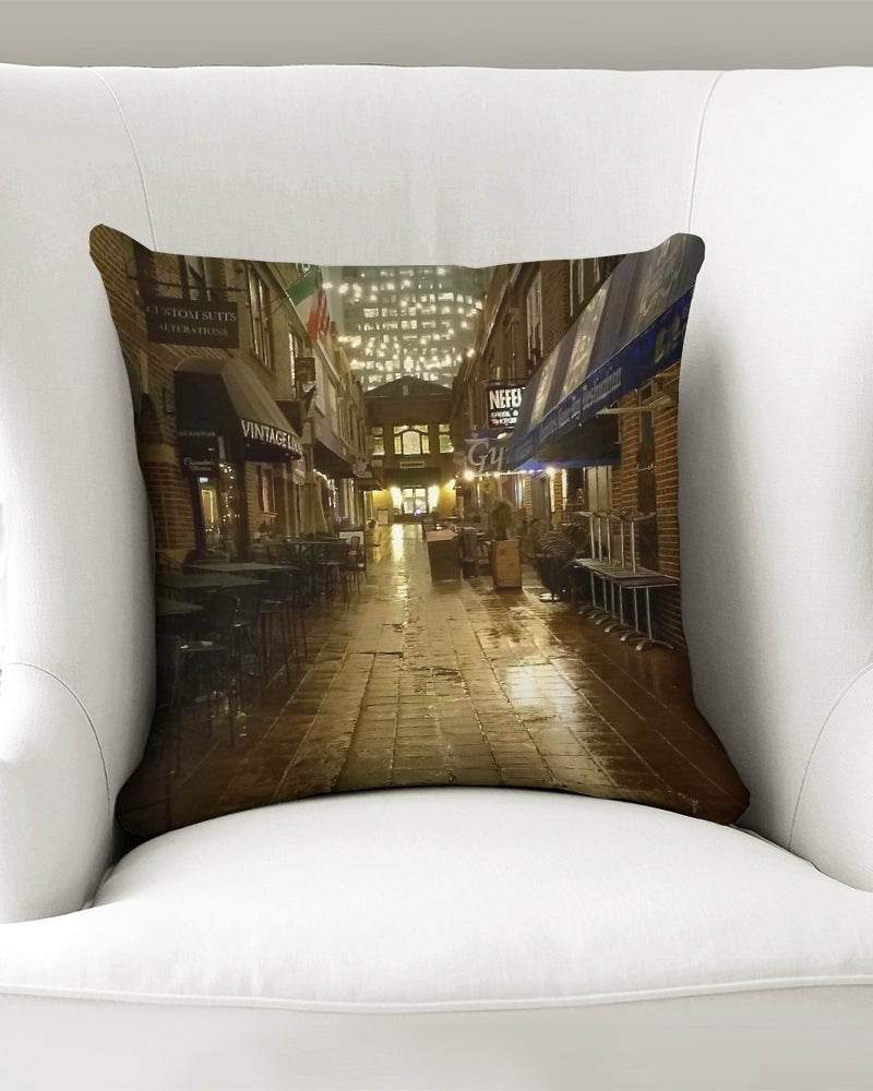 French Quarter Throw Pillow Case 16"x16"