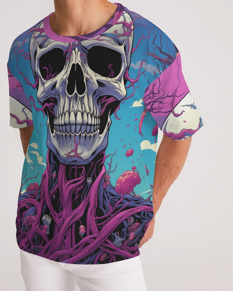 Skull Blossom Men's Premium Heavyweight Tee