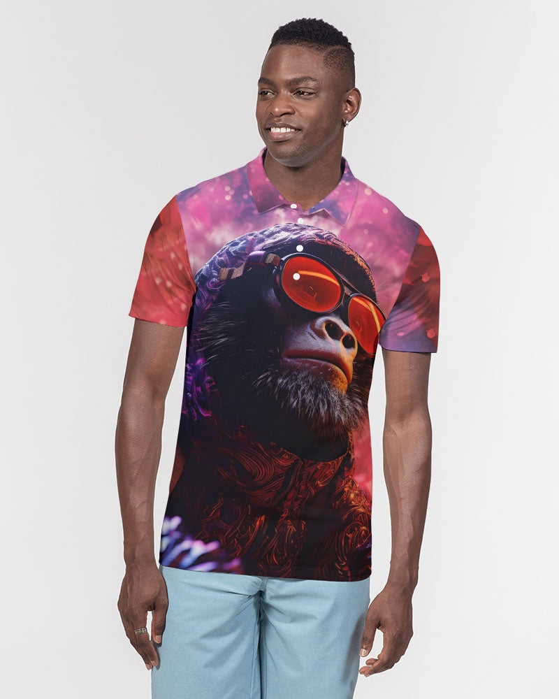 Monkey Business Men's Slim Fit Short Sleeve Polo