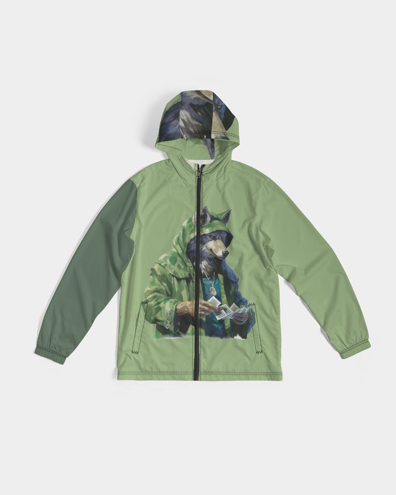 Jaded Wolf Men's Windbreaker