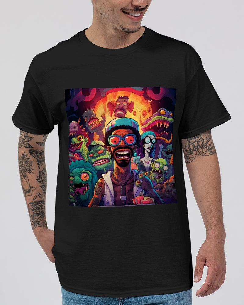 Press The Button Unisex Ultra Cotton T-Shirt | Gildan