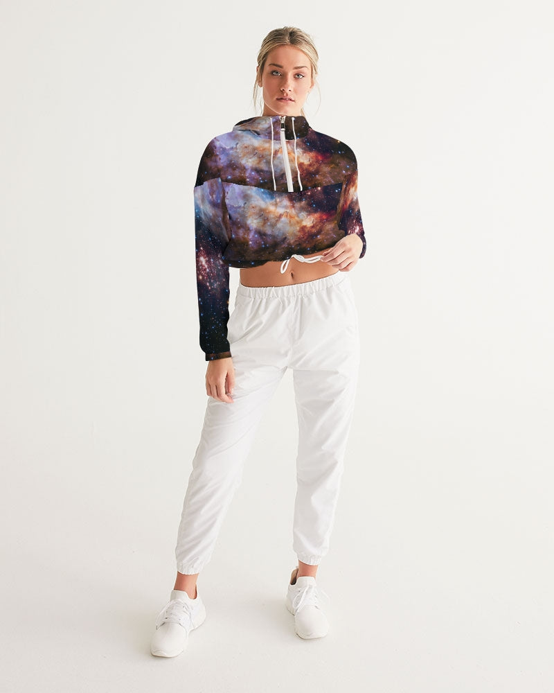 SpaceX Women's Cropped Windbreaker