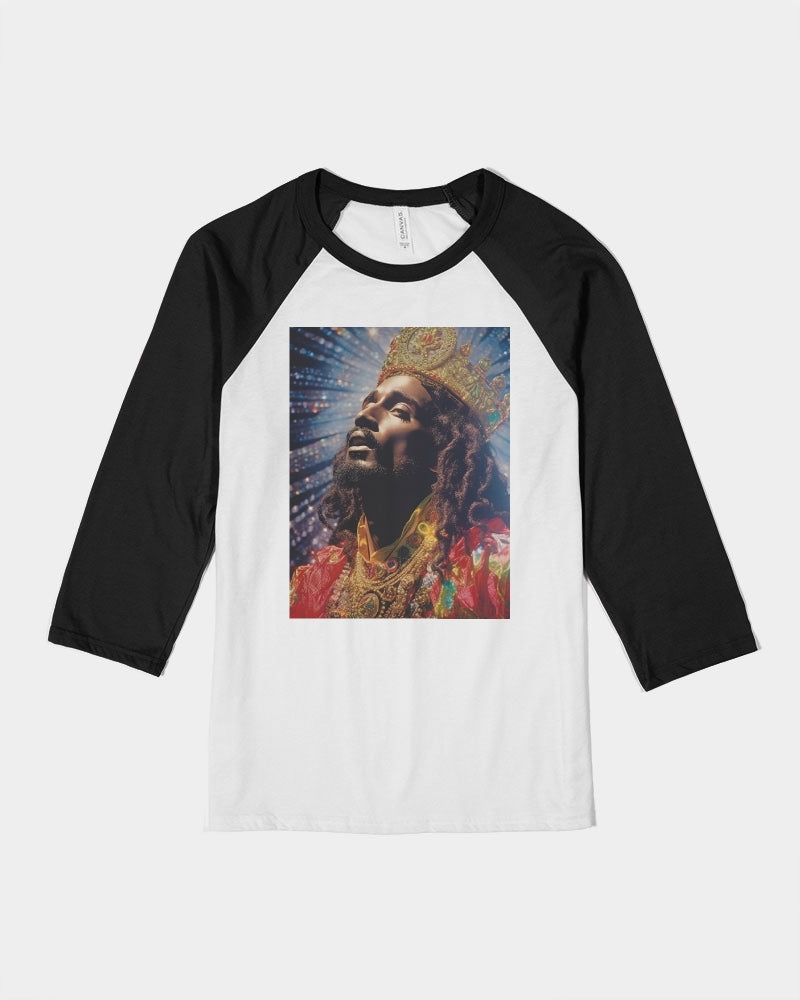 Saved Unisex Three-Quarter Sleeve Baseball Tee | Bella + Canvas