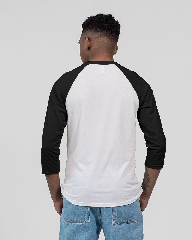 Saved Unisex Three-Quarter Sleeve Baseball Tee | Bella + Canvas