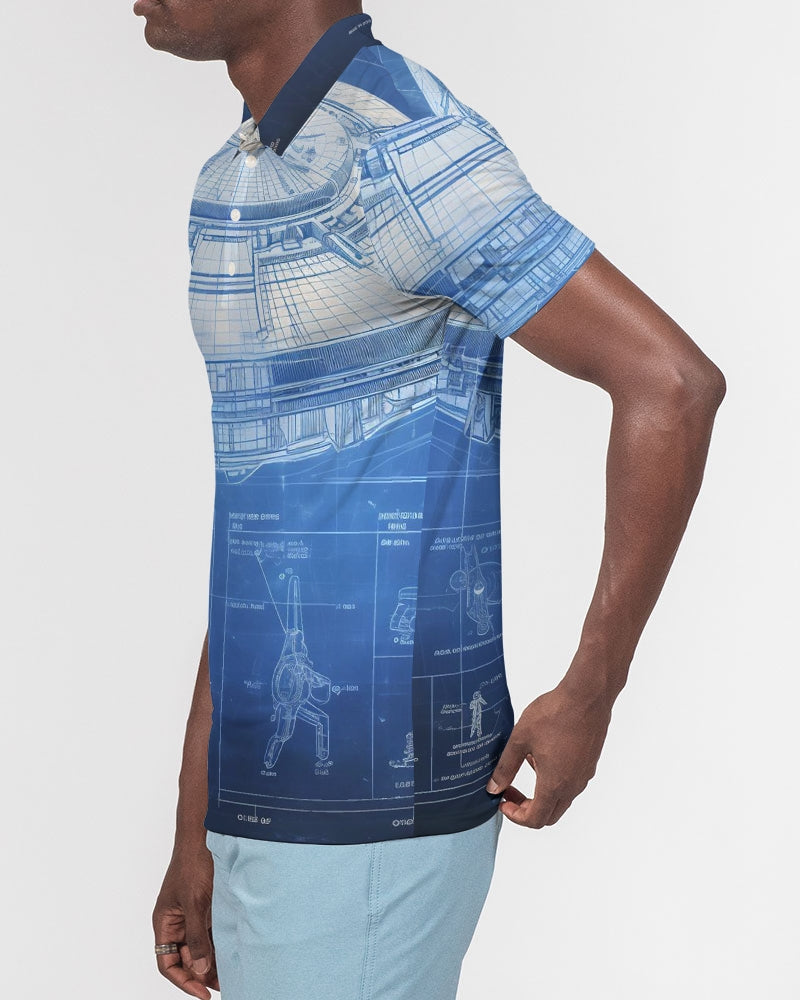 Blueprint Men's Slim Fit Short Sleeve Polo