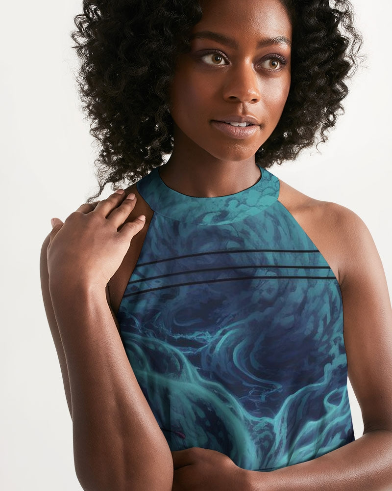 Seoul Women's Halter Dress