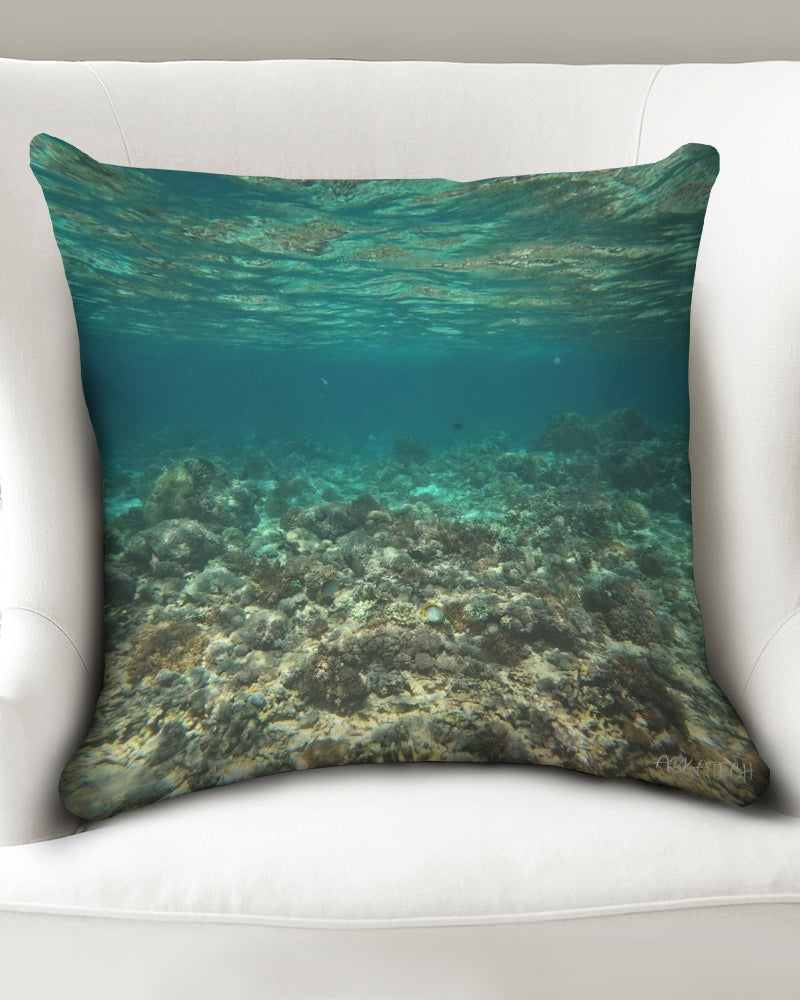 A stones throw Throw Pillow Case 20"x20"