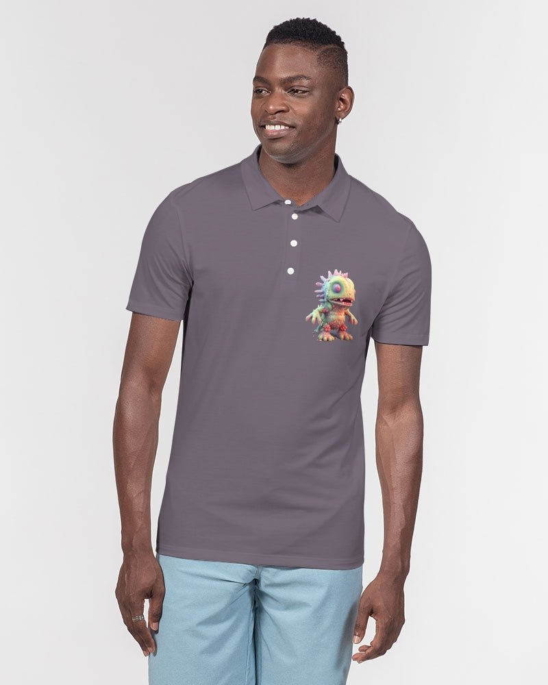 Litties Men's Slim Fit Short Sleeve Polo