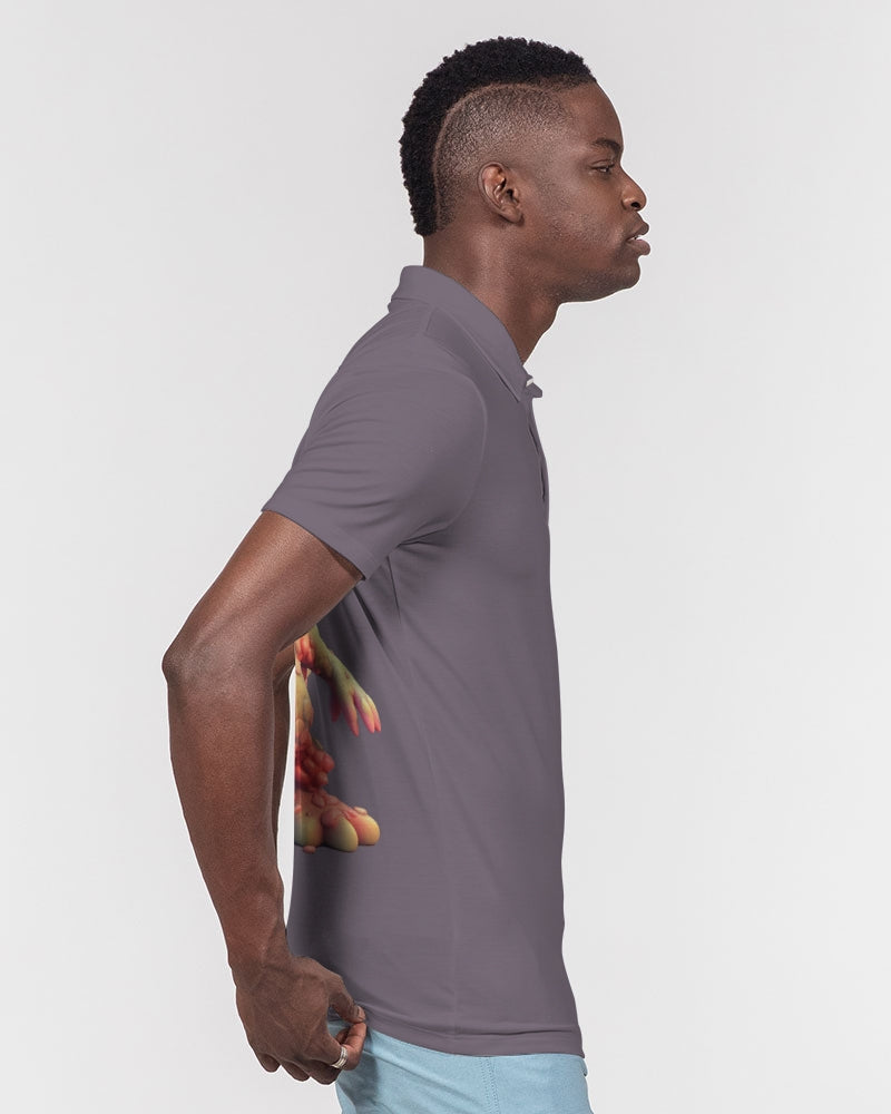 Litties Men's Slim Fit Short Sleeve Polo
