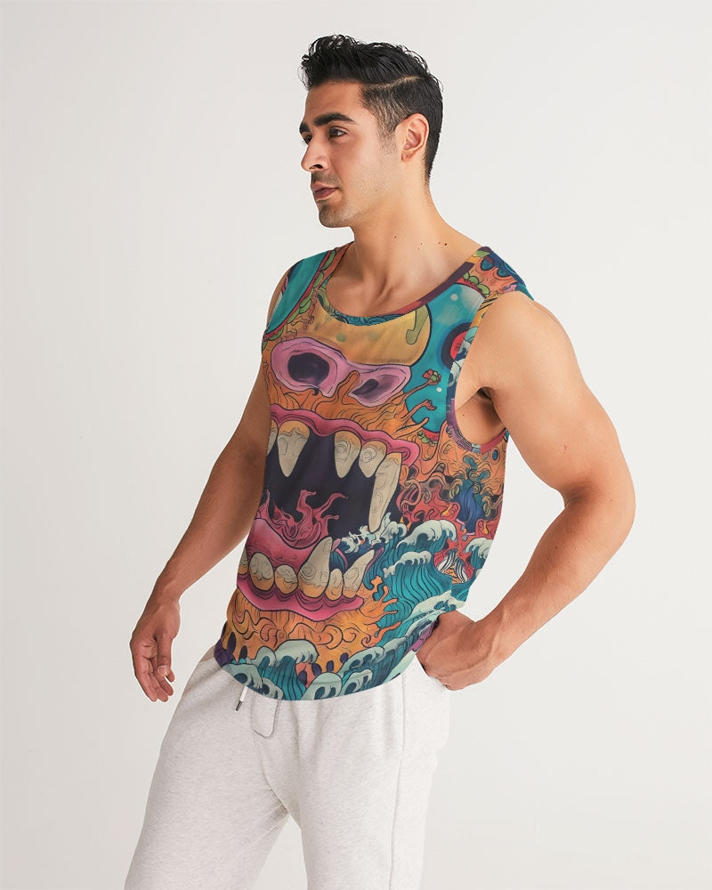 Cobra Kai Men's All-Over Print Sport Tank