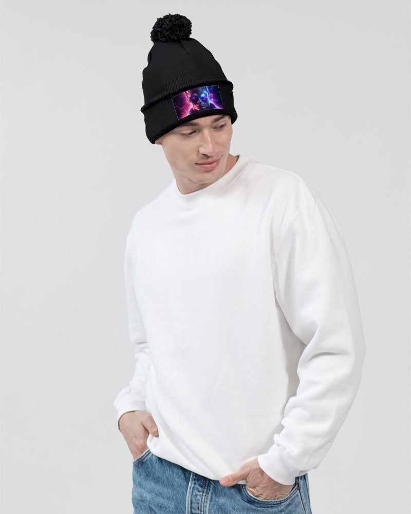 I'm back Pom-Pom Knit Beanie | Sportsman