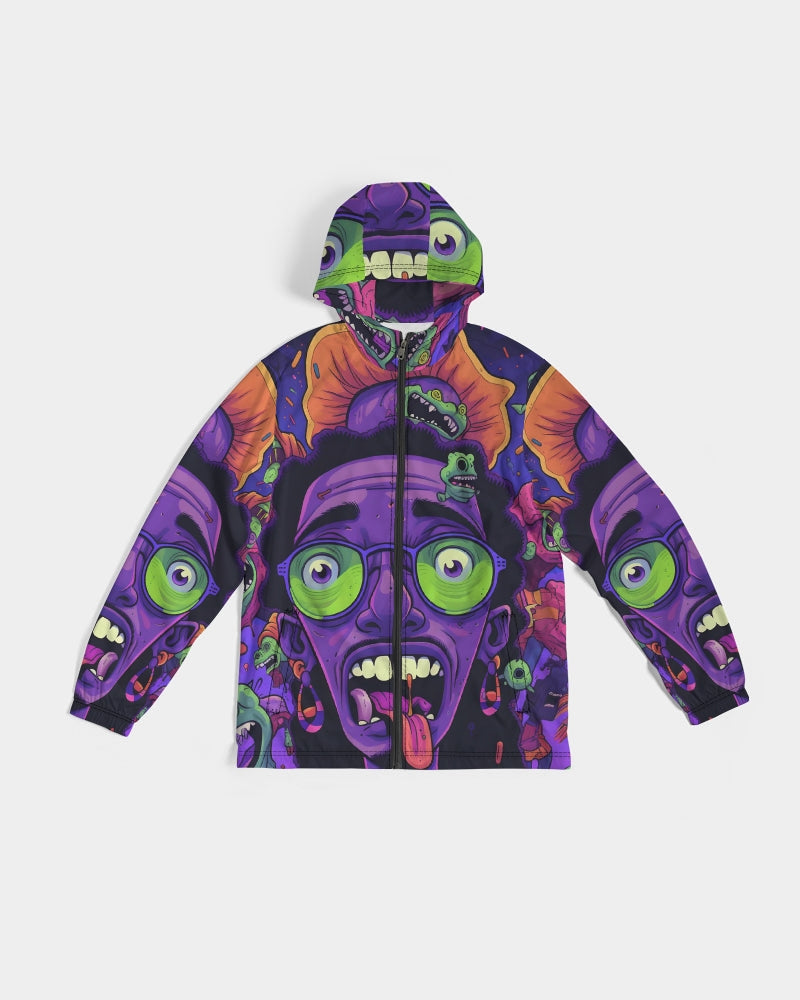 Purple Verse Men's Windbreaker