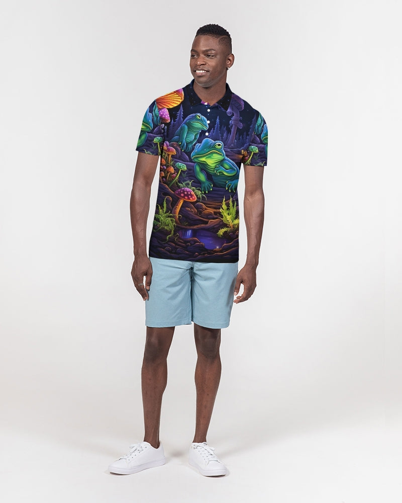 Wonder Light Men's Slim Fit Short Sleeve Polo