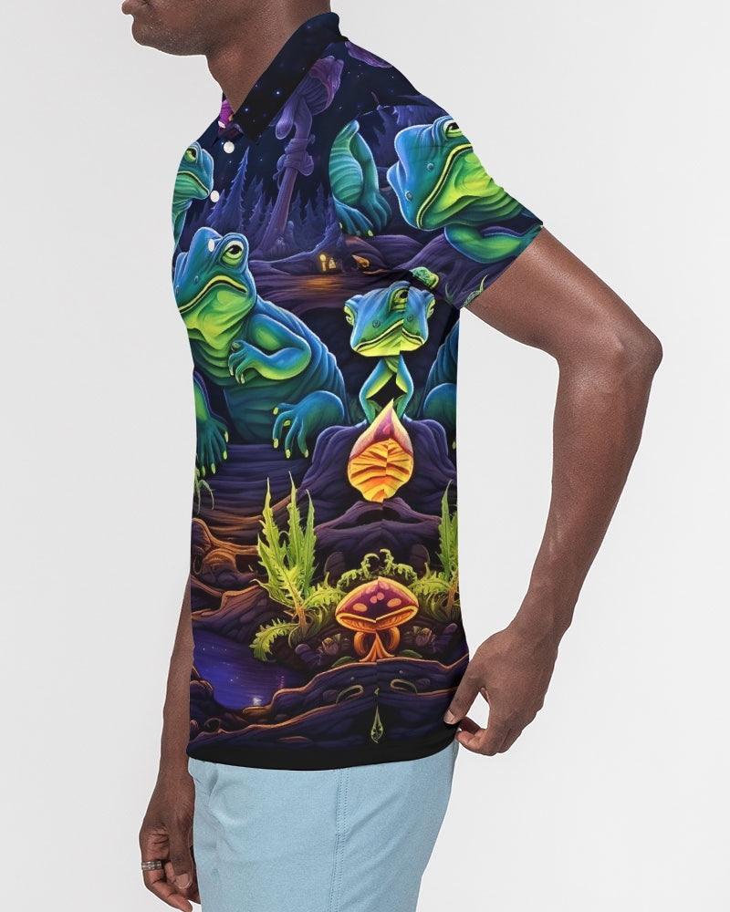 Wonder Light Men's Slim Fit Short Sleeve Polo