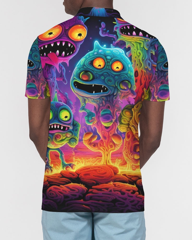 Wonder Light Men's Slim Fit Short Sleeve Polo