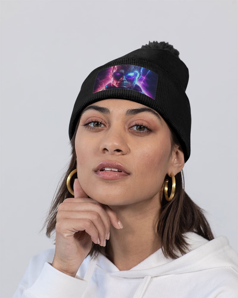 I'm back Pom-Pom Knit Beanie | Sportsman