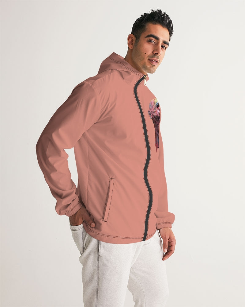 Return of The Living Art Men's Windbreaker