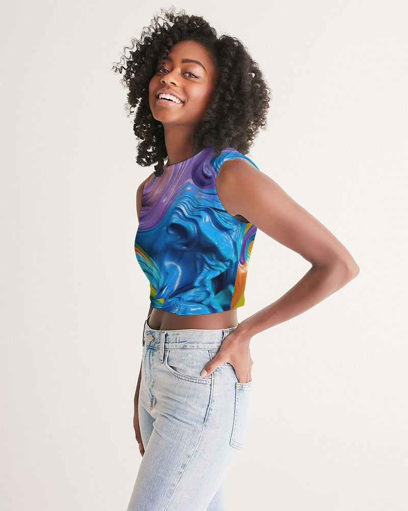 Candy Paint Women's Twist-Front Tank