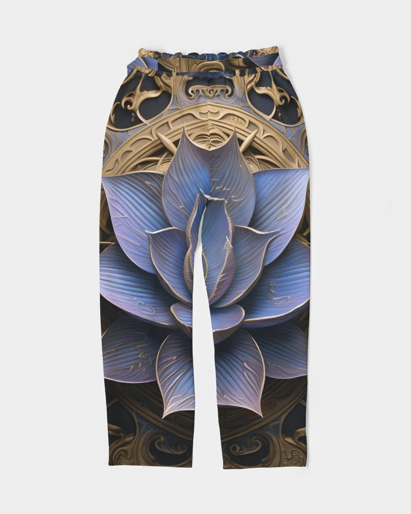 Lotus Women's Belted Tapered Pants