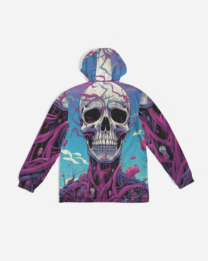 Skull Blossom Men's Windbreaker