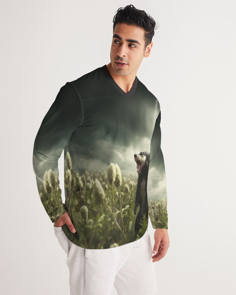 Skunk Men's Long Sleeve Sports Jersey