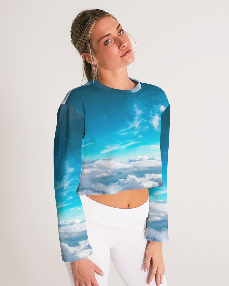 Ozone Women's Cropped Sweatshirt