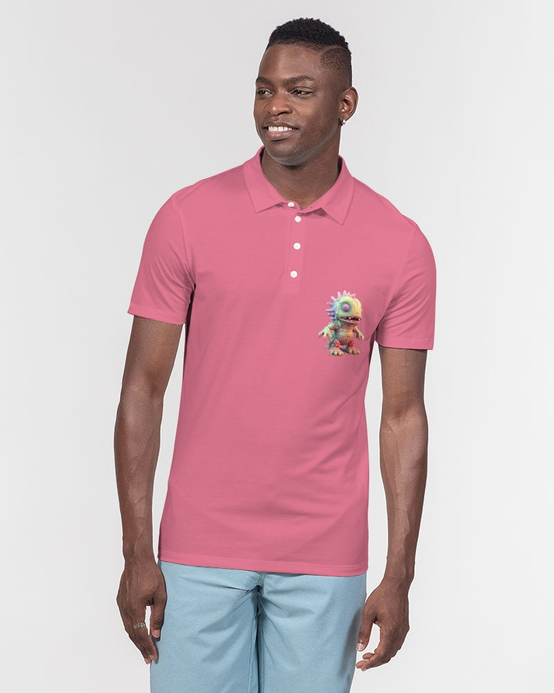 Litties Men's Slim Fit Short Sleeve Polo