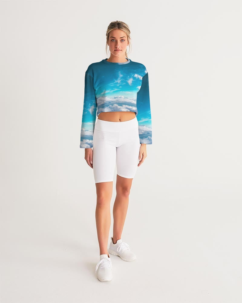 Ozone Women's Cropped Sweatshirt