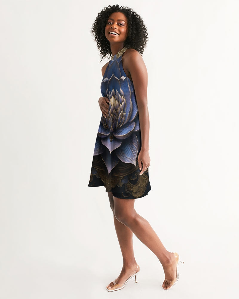 Lotus Women's Halter Dress