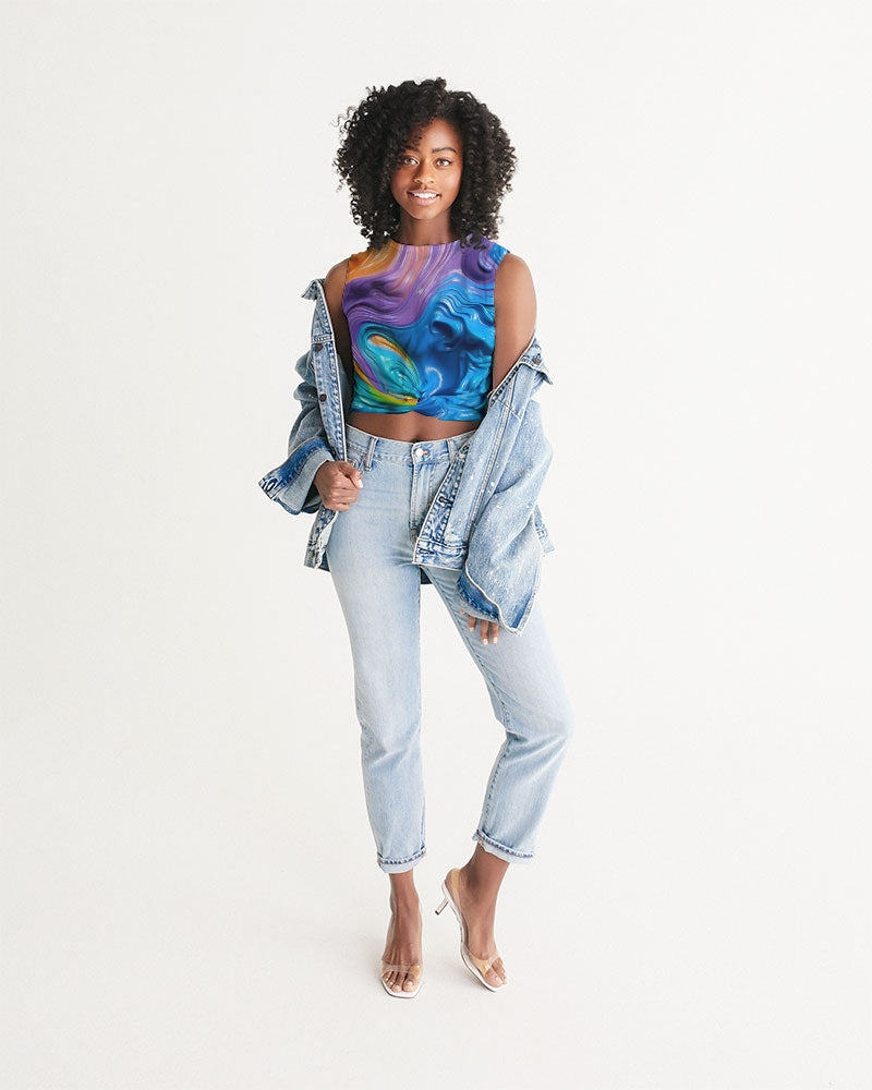 Candy Paint Women's Twist-Front Tank