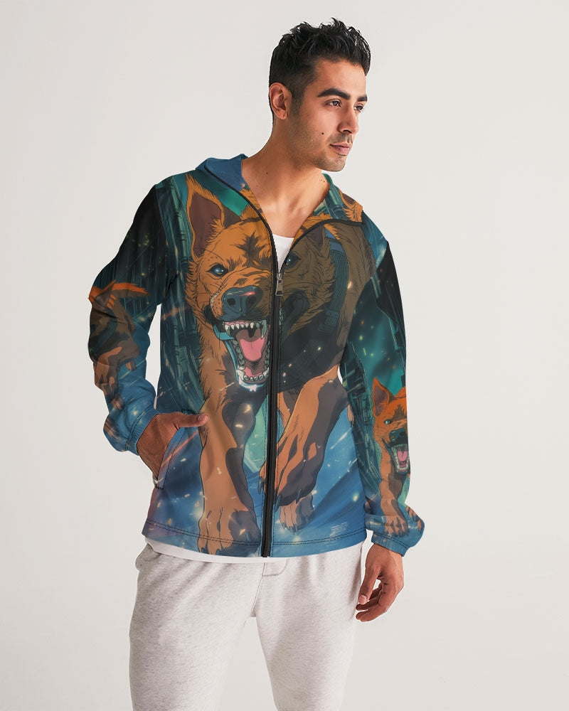 Bark Men's All-Over Print Windbreaker