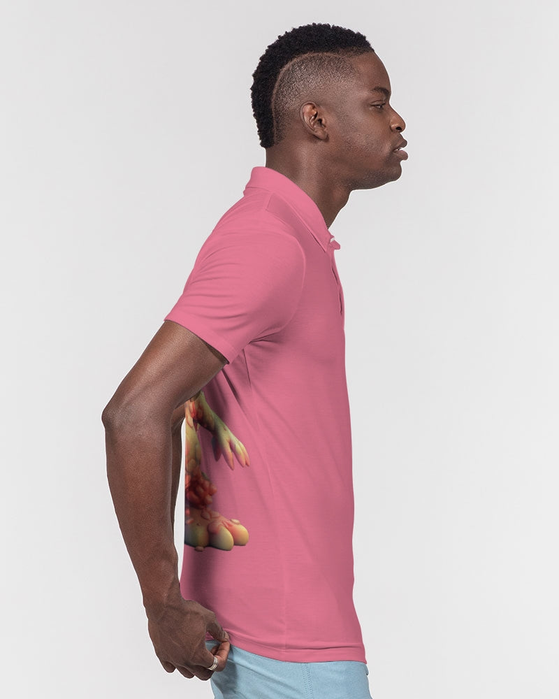 Litties Men's Slim Fit Short Sleeve Polo