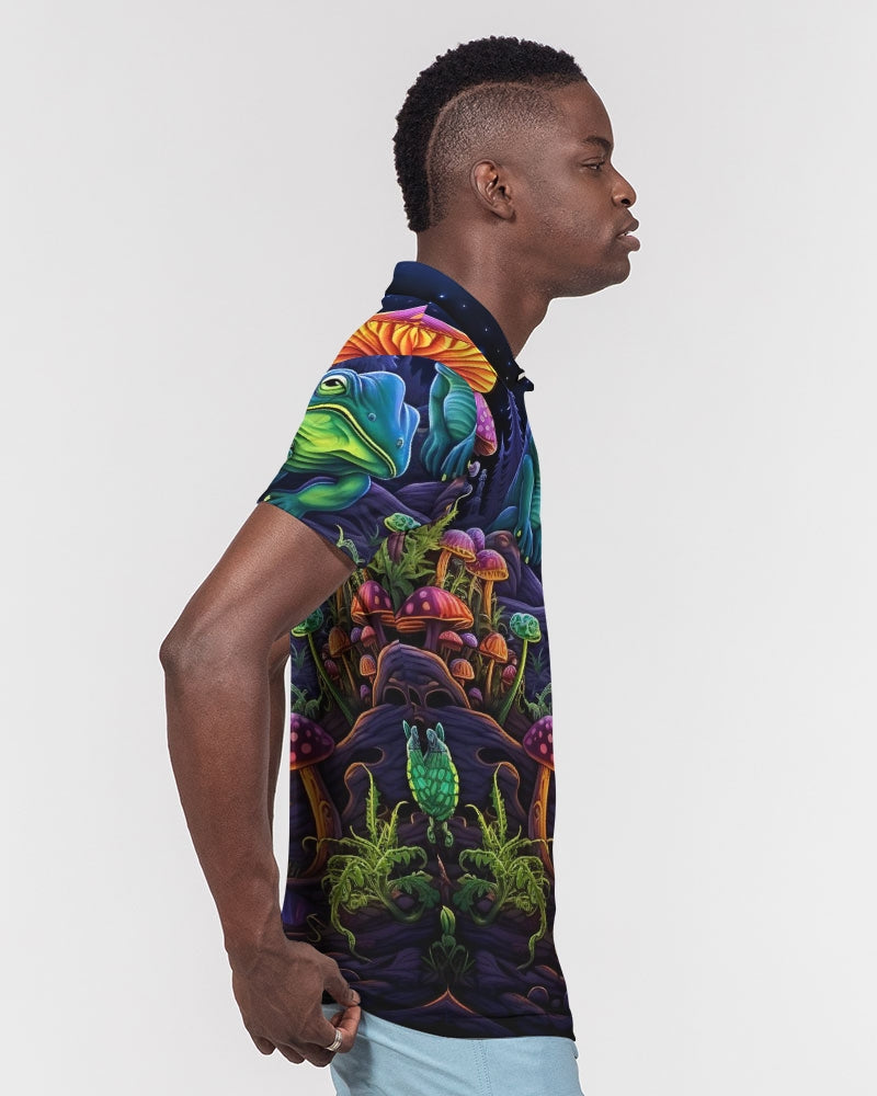 Wonder Light Men's Slim Fit Short Sleeve Polo