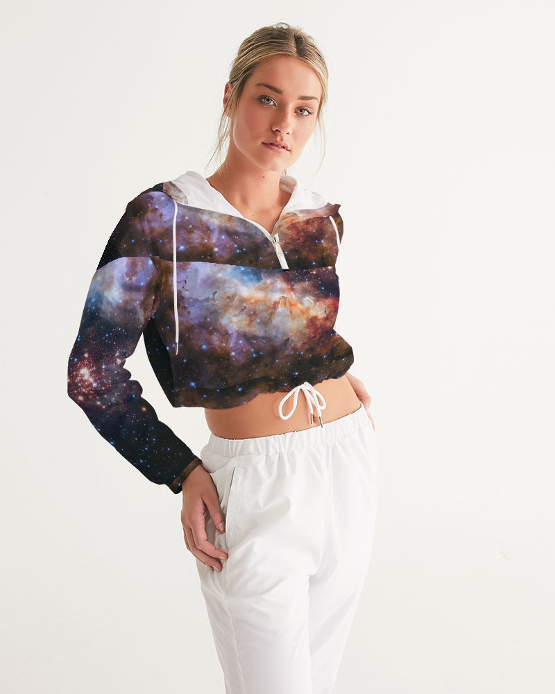 SpaceX Women's Cropped Windbreaker