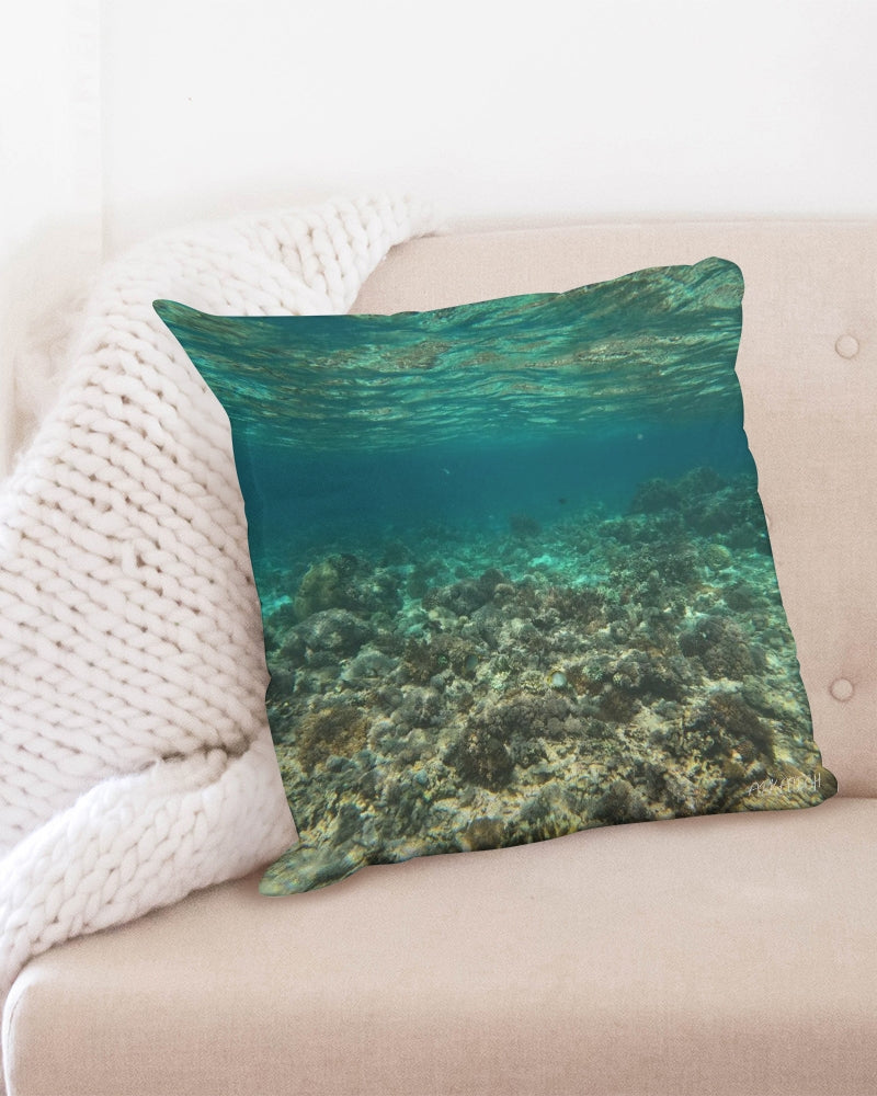 A stones throw Throw Pillow Case 20"x20"