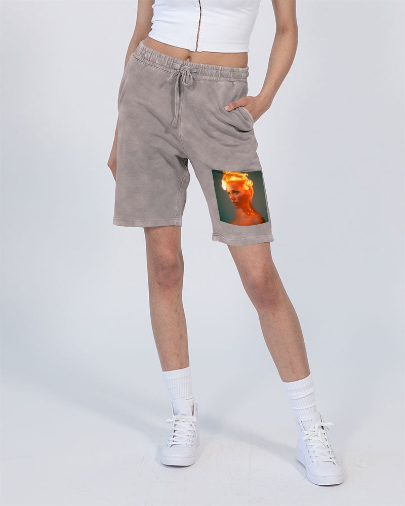 Twin Flame Unisex Vintage Shorts | Lane Seven