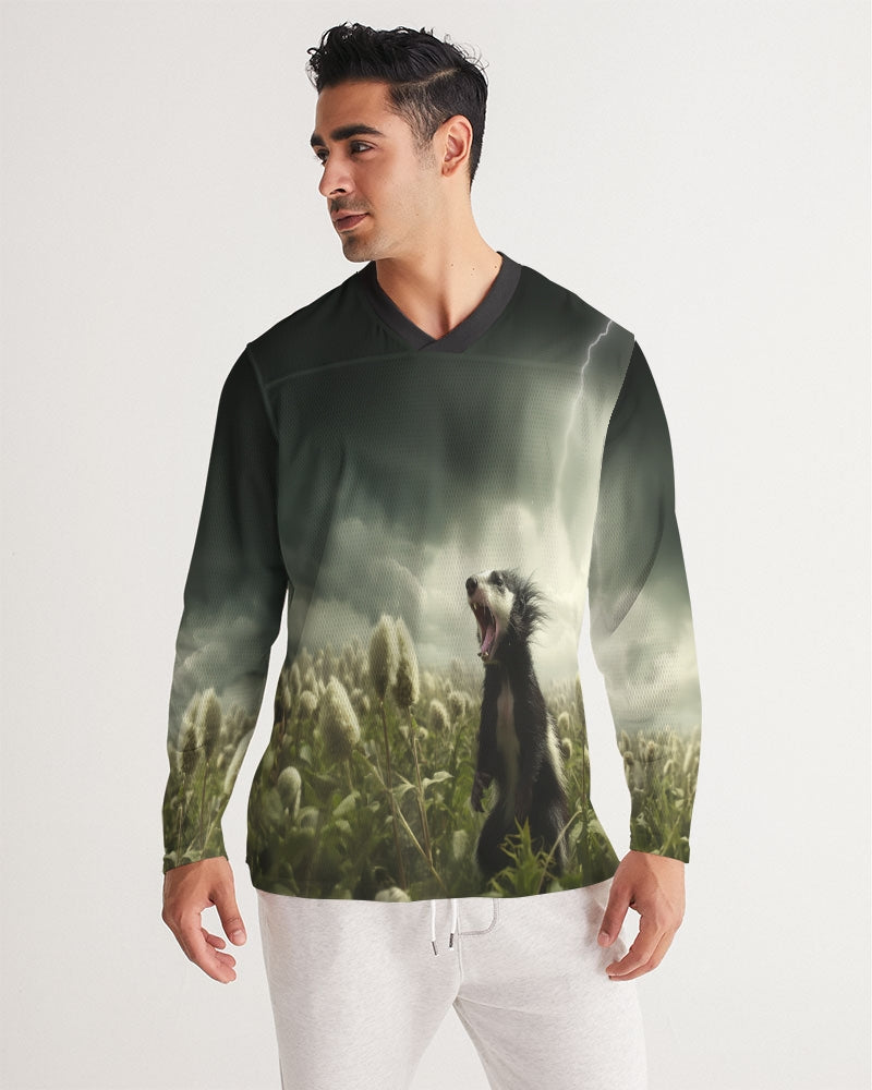 Skunk Men's Long Sleeve Sports Jersey