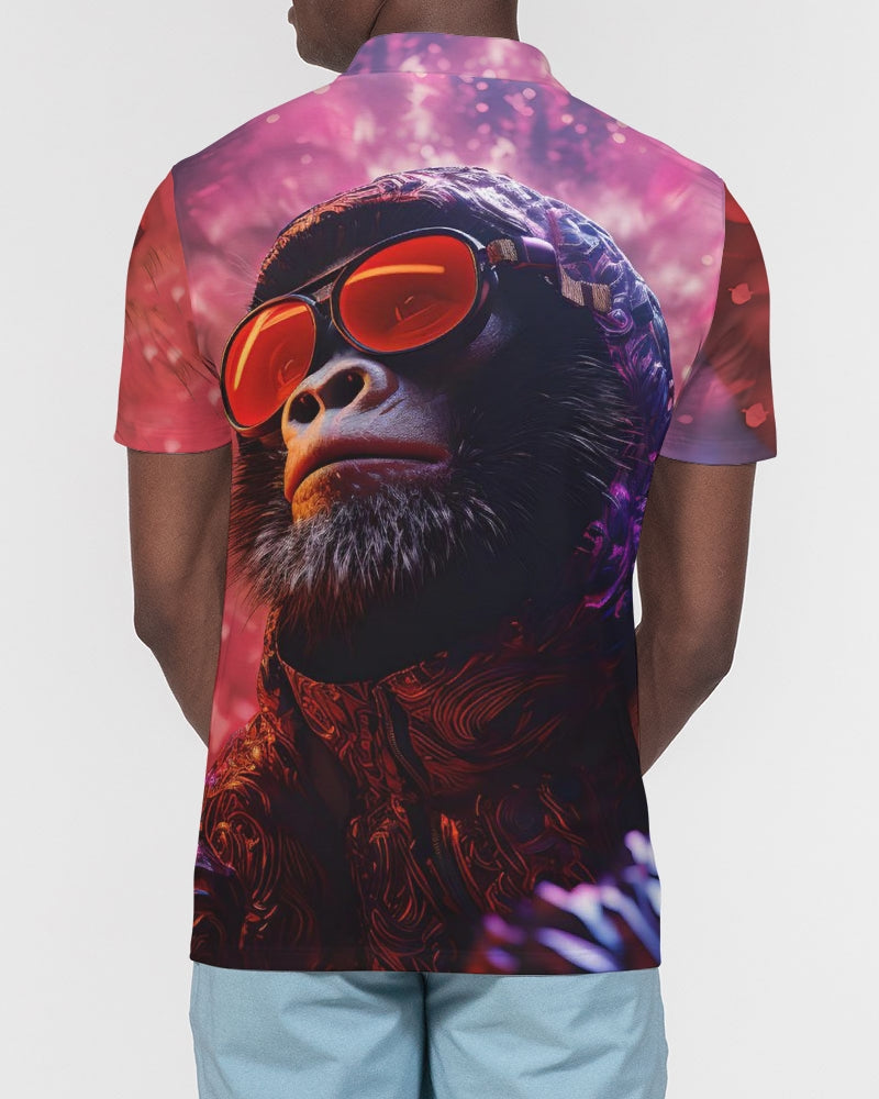 Monkey Business Men's Slim Fit Short Sleeve Polo