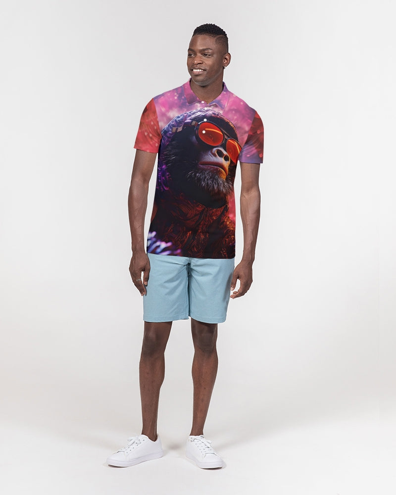 Monkey Business Men's Slim Fit Short Sleeve Polo