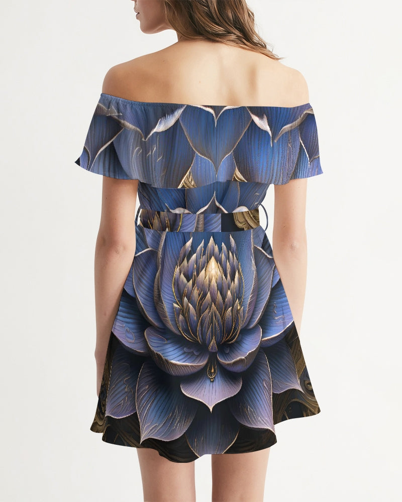 Lotus Women's Off-Shoulder Dress