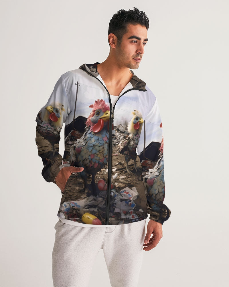 Chicken Men's Windbreaker