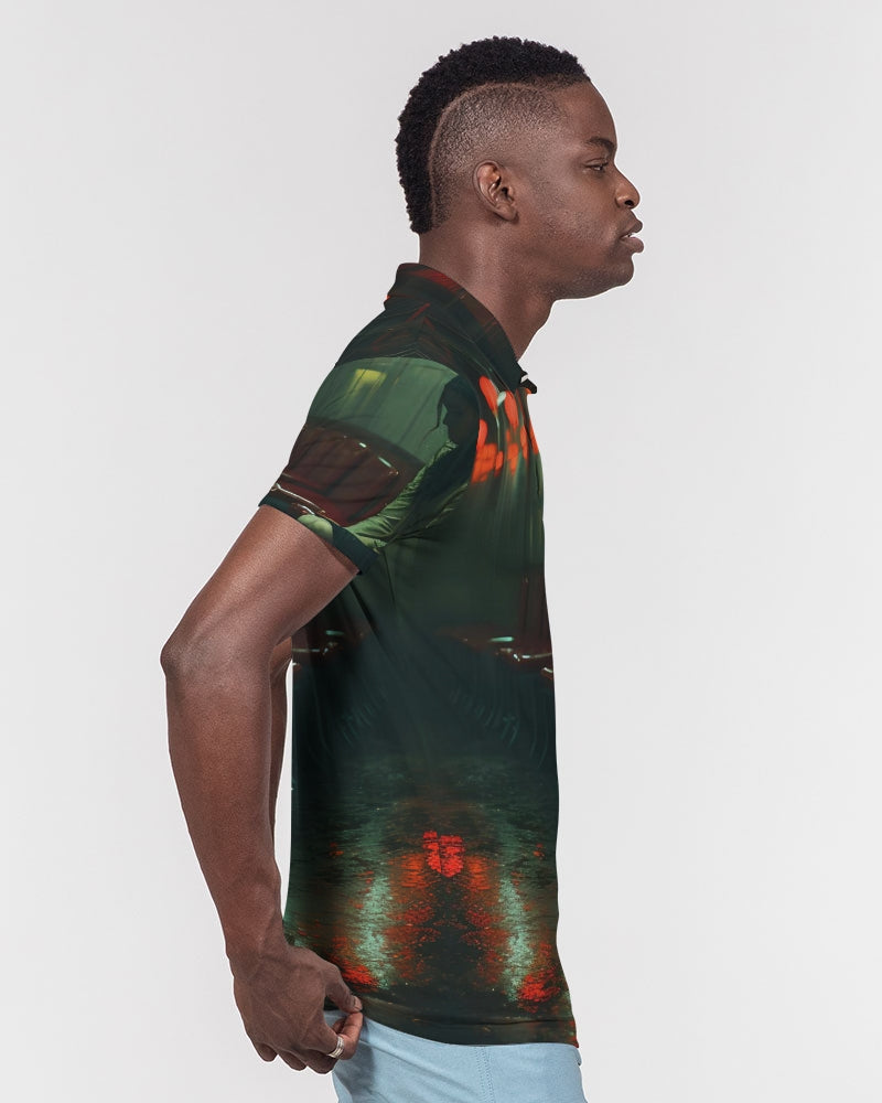 Drip Men's Slim Fit Short Sleeve Polo