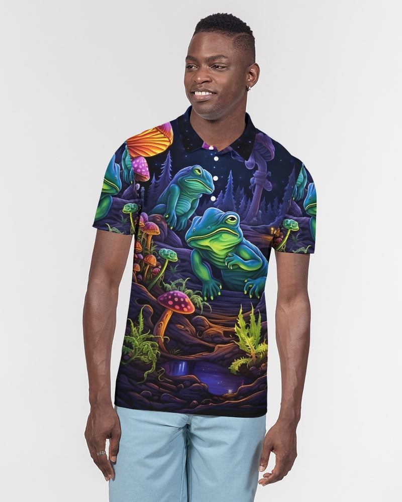 Wonder Light Men's Slim Fit Short Sleeve Polo