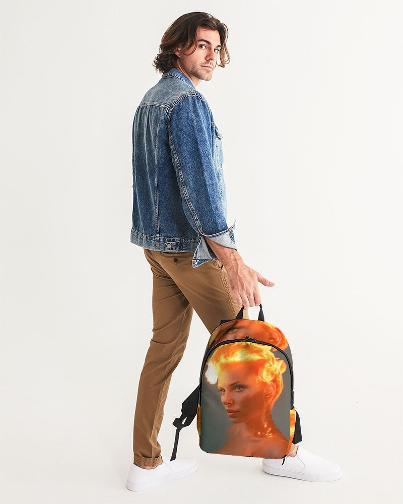 Twin Flame Large Backpack