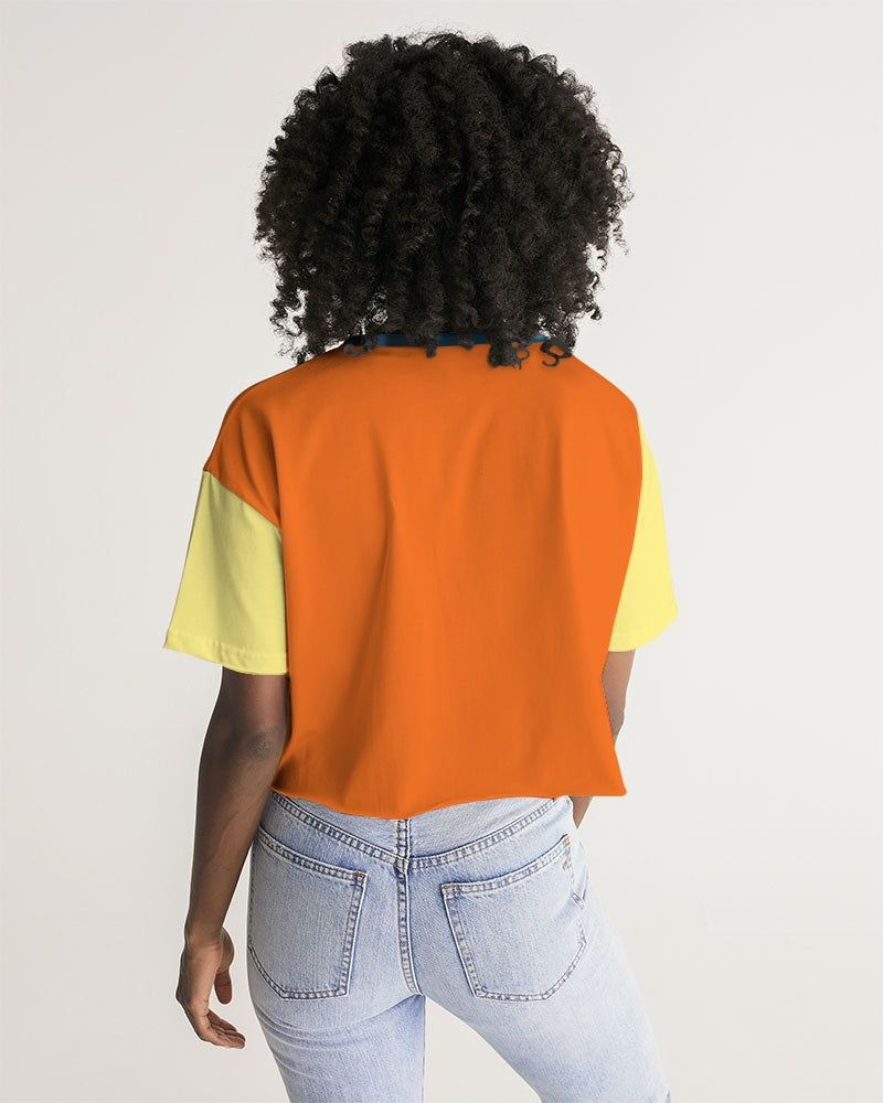 Mellow Mush Women's Lounge Cropped Tee