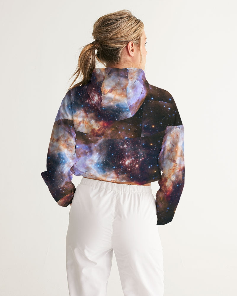 SpaceX Women's Cropped Windbreaker
