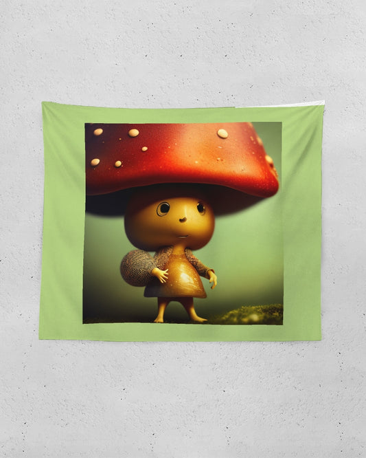Mushroom Man Tapestry 60"x51"