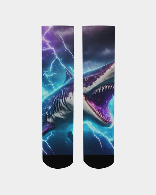 Shark Bite Men's Socks
