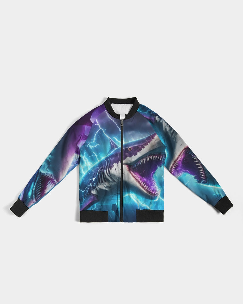 Shark Bite Women's Bomber Jacket